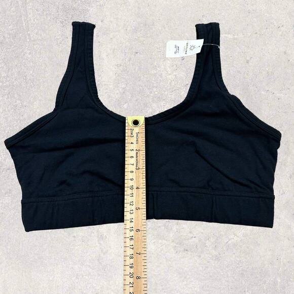 Aerie Recharge Least Support Sports Bar Women’s‎ Medium Black New With Tags - Picture 4 of 5
